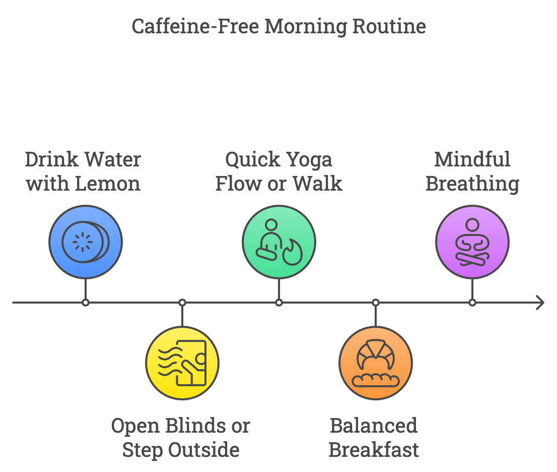 Example of a Caffeine-Free Morning Routine